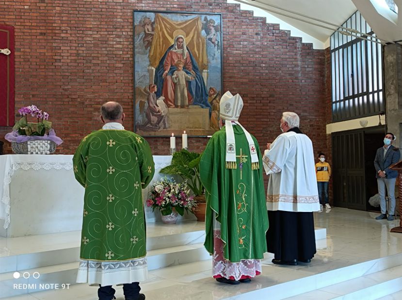 Nella chiesa di Villanova un dipinto dell’artista piacentino Luciano Ricchetti