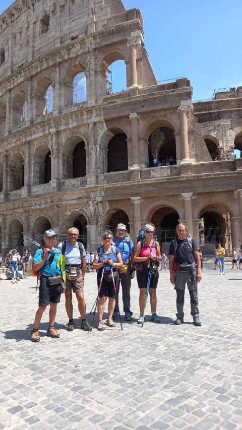 Via Francigena sud: compiuto dai pellegrini l’ultimo tratto