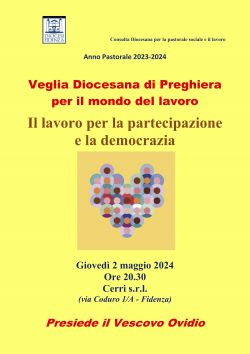 Veglia di preghiera per il Mondo del Lavoro