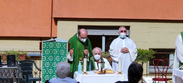 Festeggiati a Busseto i 92 anni di mons. Albino Buzzetti