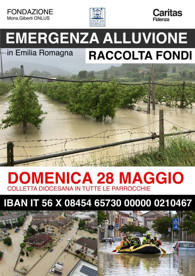 Raccolta fondi per la popolazione colpita dall&#039;alluvione in Romagna