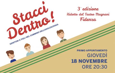 &quot;Stacci dentro!&quot;, giovedì 18 novembre al via la III edizione con “Per il futuro le capacità che non ti aspetti”
