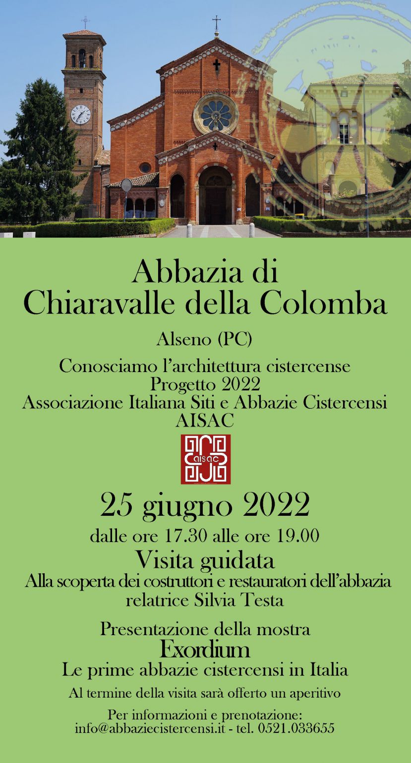 Visita guidata all&#039;abbazia di Chiaravalle della Colomba