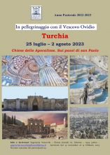 Pellegrinaggio Diocesano in Turchia: partiti i pellegrini
