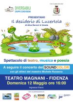 Teatro Magnani, domenica 12 maggio spettacolo “Il desiderio di Lucertola”