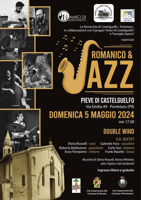 “Romanico e jazz” nella chiesa di Castelguelfo