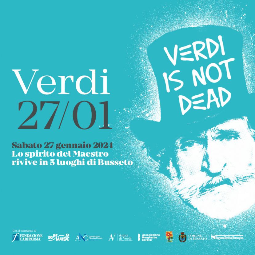 “Verdi 27/01”: eventi a Busseto per onorare il Maestro nell’anniversario della morte