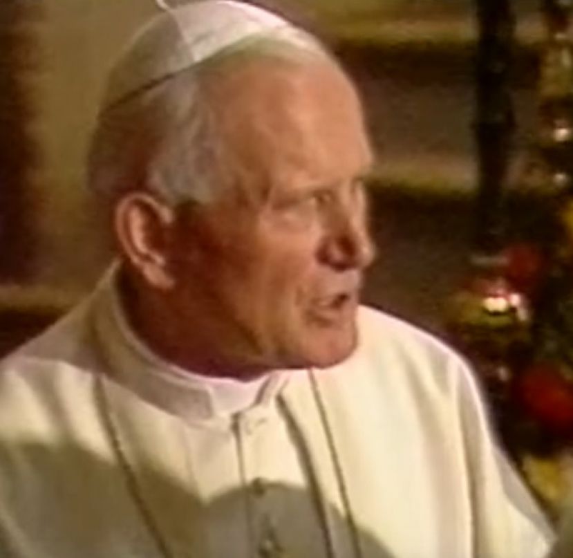 Giovanni Paolo II In visita Pastorale a Fidenza 1988