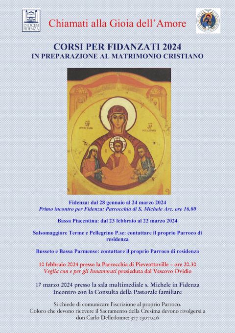 Corsi in preparazione al matrimonio cristiano