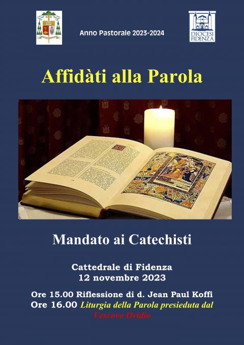 Fidenza: in Cattedrale il mandato ai catechisti diocesani