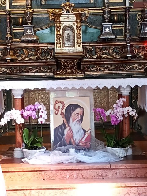 Vidalenzo, celebrata la s. Messa in occasione della festa di San Benedetto