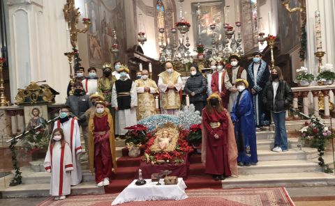 Busseto: in Collegiata la processione dei &quot;giovani Magi&quot;