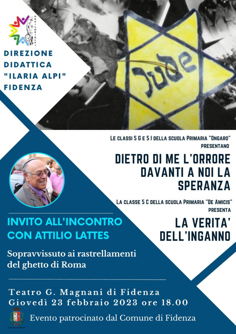 Il 23 febbraio incontro con Attilio Lattes