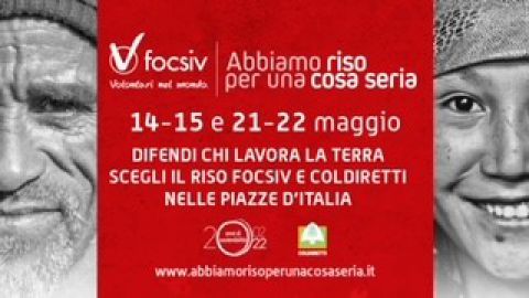 FOCSIV - Campagna &quot;Abbiamo riso per una cosa seria&quot;