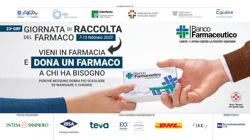 Giornata di raccolta del farmaco: raccolte quasi 600.000 confezioni di medicinali