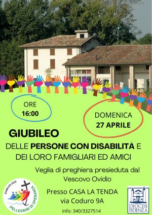 27 aprile, Giubileo diocesano delle persone con disabilità