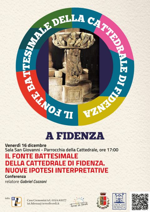 “Il fonte battesimale della Cattedrale di Fidenza. Nuove ipotesi”: una conferenza di Gabriel Cozzani