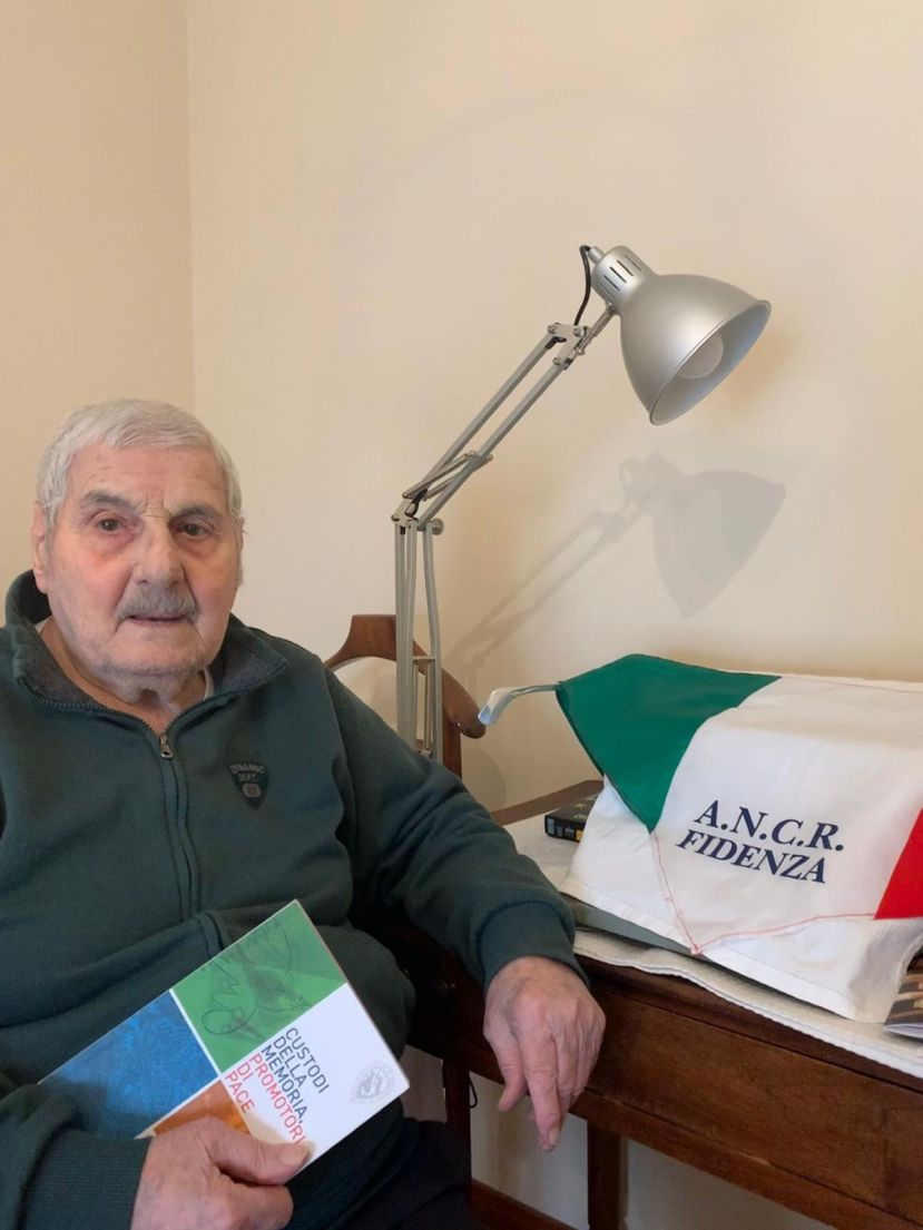 Gino Narseti taglia il traguardo del secolo di vita
