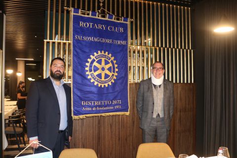 Il Rotary Club di Salsomaggiore incontra l&#039;imprenditore salsese Massimiliano Carpanese