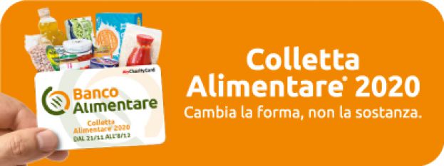 Colletta alimentare 2020: quest'anno la spesa si fa con la Charity Card