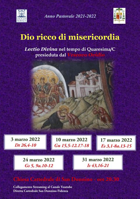 Lectio divina del Vescovo nel Tempo di Quaresima